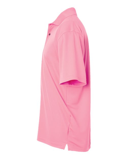 Paragon 100 Saratoga Performance Mini Mesh Polo #color_Charity Pink