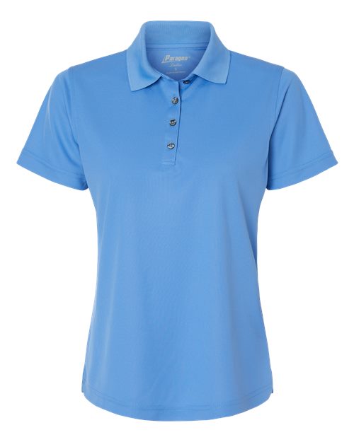 Paragon 104 Women's Saratoga Performance Mini Mesh Polo #color_Bimini Blue
