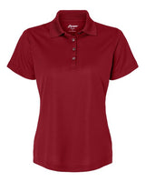 Paragon 104 Women's Saratoga Performance Mini Mesh Polo #color_Cardinal