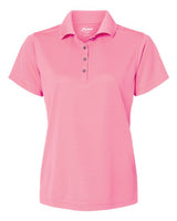 Paragon 104 Women's Saratoga Performance Mini Mesh Polo #color_Charity Pink