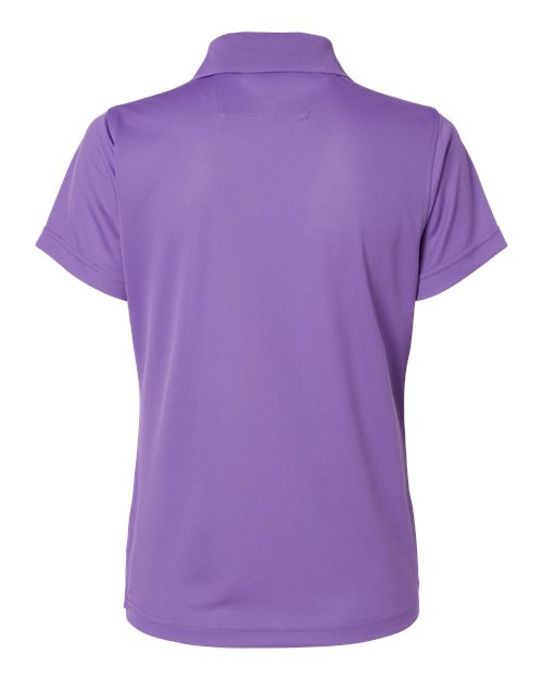 Paragon 104 Women's Saratoga Performance Mini Mesh Polo #color_Grape