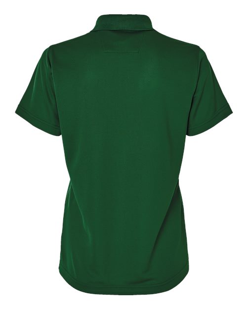 Paragon 104 Women's Saratoga Performance Mini Mesh Polo #color_Hunter Green