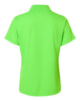 Paragon 104 Women's Saratoga Performance Mini Mesh Polo #color_Neon Lime