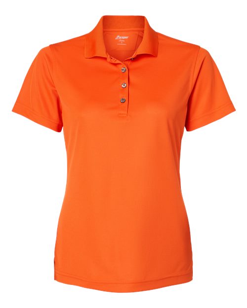 Paragon 104 Women's Saratoga Performance Mini Mesh Polo #color_Orange