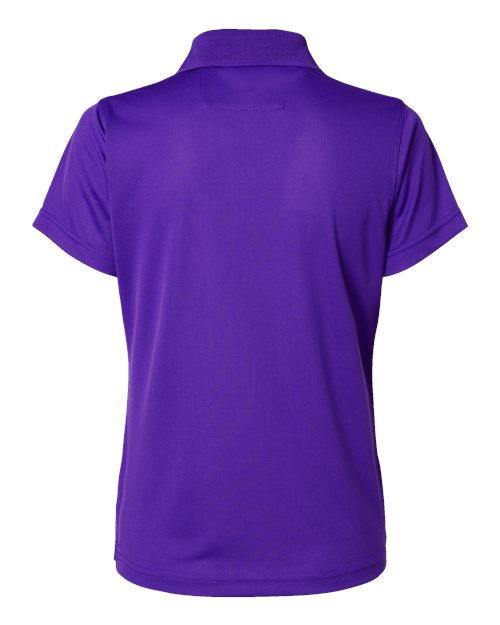 Paragon 104 Women's Saratoga Performance Mini Mesh Polo #color_Purple