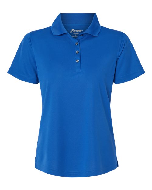 Paragon 104 Women's Saratoga Performance Mini Mesh Polo #color_Royal