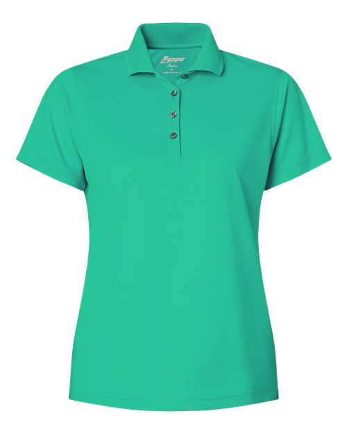 Paragon 104 Women's Saratoga Performance Mini Mesh Polo #color_Seagreen