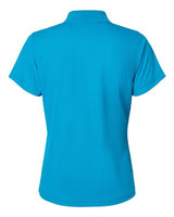 Paragon 104 Women's Saratoga Performance Mini Mesh Polo #color_Turquoise