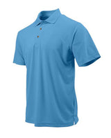 Paragon 108Y Youth Saratoga Performance Mini Mesh Polo #color_Bimini Blue