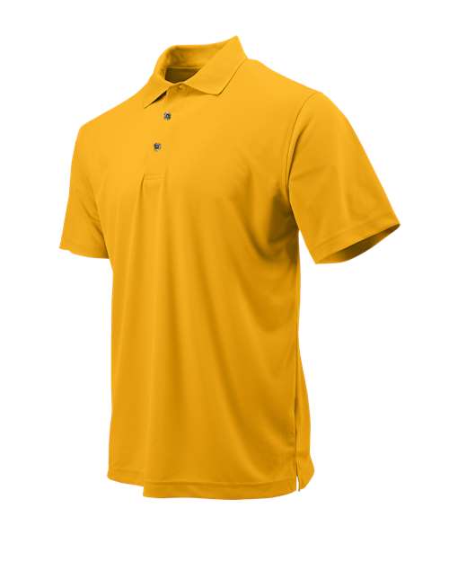 Paragon 108Y Youth Saratoga Performance Mini Mesh Polo #color_Gold