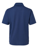 Paragon 108Y Youth Saratoga Performance Mini Mesh Polo #color_Navy