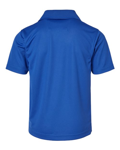 Paragon 108Y Youth Saratoga Performance Mini Mesh Polo #color_Royal