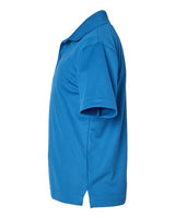 Paragon 108Y Youth Saratoga Performance Mini Mesh Polo #color_Turquoise