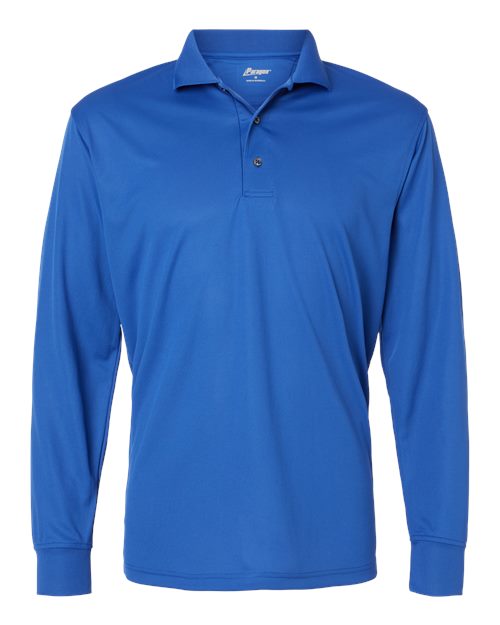 Paragon 110Pa Prescott Long Sleeve Polo #color_Royal