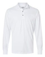 Paragon 110Pa Prescott Long Sleeve Polo #color_White