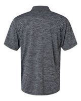 Paragon 130P Dakota Striated Heather Polo #color_Black Heather