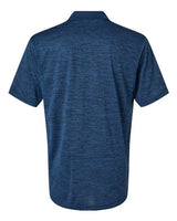 Paragon 130P Dakota Striated Heather Polo #color_Deep Blue Heather