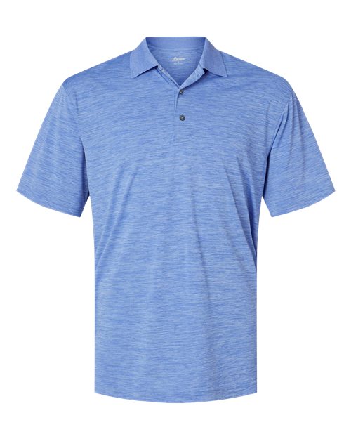 Paragon 130P Dakota Striated Heather Polo #color_Peri Blue Heather