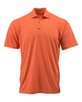 Paragon 130P Dakota Striated Heather Polo #color_Tangerine Heather