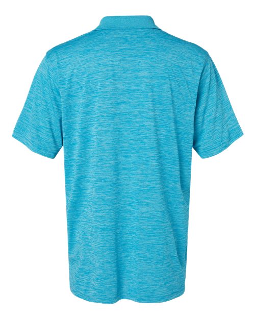 Paragon 130P Dakota Striated Heather Polo #color_Turquoise Heather
