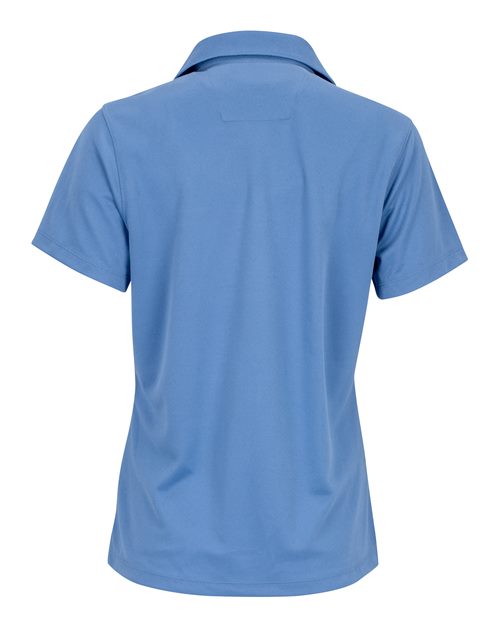 Paragon 151 Women's Memphis Sueded Polo #color_Light Blue
