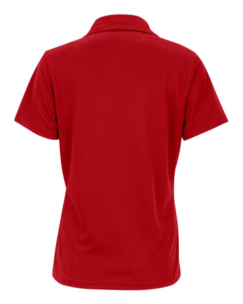 Paragon 151 Women's Memphis Sueded Polo #color_Red