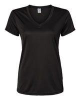Paragon 203 Women's Vera V-Neck T-Shirt #color_Black
