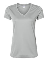 Paragon 203 Women's Vera V-Neck T-Shirt #color_Medium Grey