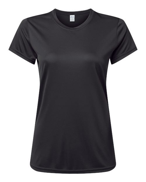 Paragon 204 Women's Islander Performance T-Shirt #color_Black