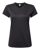Paragon 204 Women's Islander Performance T-Shirt #color_Black