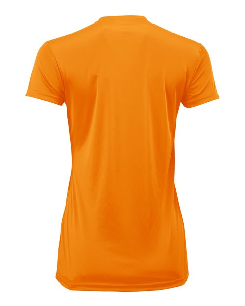 Paragon 204 Women's Islander Performance T-Shirt #color_Neon Orange