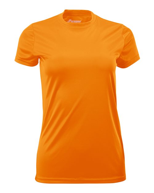 Paragon 204 Women's Islander Performance T-Shirt #color_Neon Orange