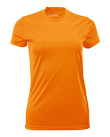 Paragon 204 Women's Islander Performance T-Shirt #color_Neon Orange