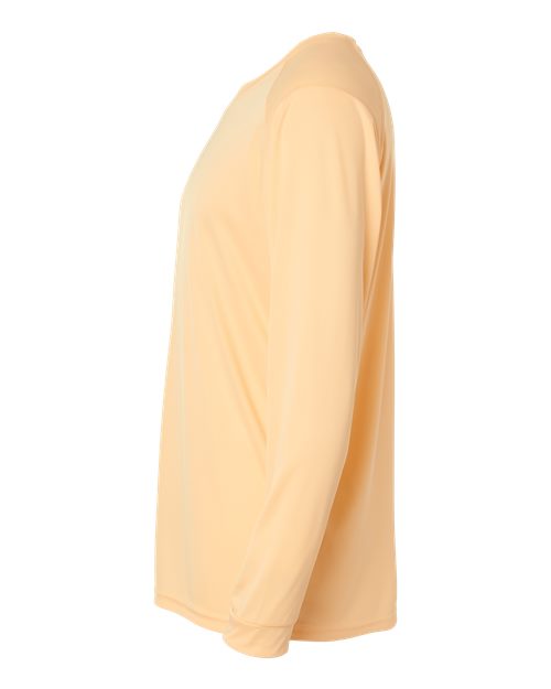 Paragon 210 Long Islander Performance Long Sleeve T-Shirt #color_Peach