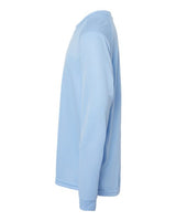 Paragon 218Y Youth Long Islander Performance Long Sleeve T-Shirt #color_Blue Mist