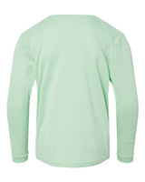 Paragon 218Y Youth Long Islander Performance Long Sleeve T-Shirt #color_Mint Green