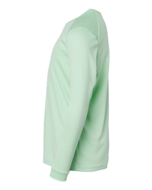 Paragon 218Y Youth Long Islander Performance Long Sleeve T-Shirt #color_Mint Green