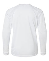 Paragon 218Y Youth Long Islander Performance Long Sleeve T-Shirt #color_White