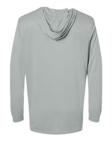 Paragon 220P Bahama Performance Hooded Long Sleeve T-Shirt #color_Medium Grey
