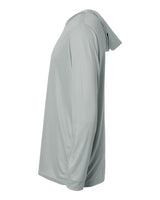 Paragon 220P Bahama Performance Hooded Long Sleeve T-Shirt #color_Medium Grey