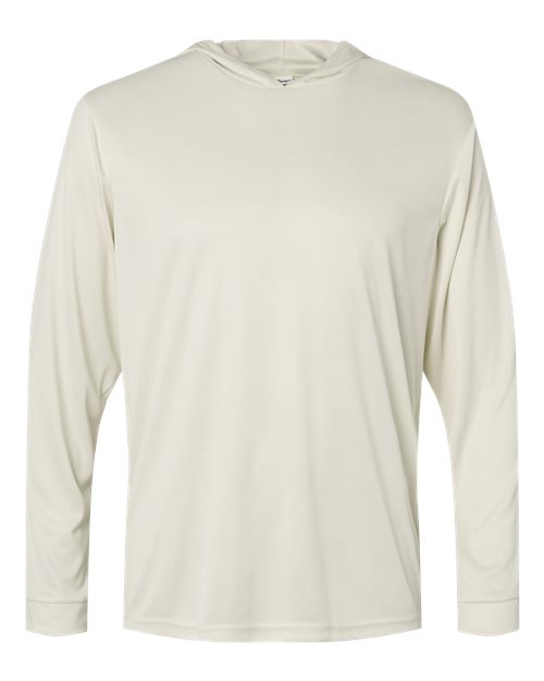 Paragon 220P Bahama Performance Hooded Long Sleeve T-Shirt #color_Sand