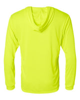 Paragon 220P Bahama Performance Hooded Long Sleeve T-Shirt #color_Safety Green
