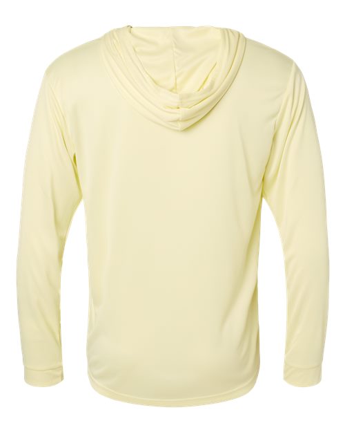 Paragon 220P Bahama Performance Hooded Long Sleeve T-Shirt #color_Pale Yellow