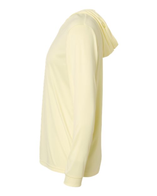 Paragon 220P Bahama Performance Hooded Long Sleeve T-Shirt #color_Pale Yellow