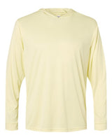 Paragon 220P Bahama Performance Hooded Long Sleeve T-Shirt #color_Pale Yellow