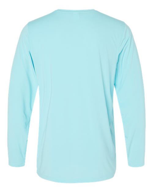 Paragon 222 Aruba Extreme Performance Long Sleeve T-Shirt #color_Aqua Blue
