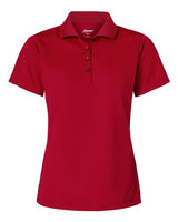 Paragon 504 Women's Sebring Performance Polo #color_Deep Red