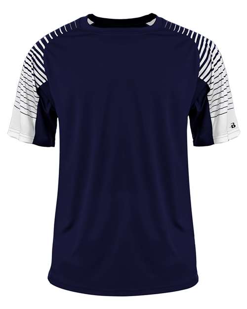Badger 4210 Lineup T-Shirt #color_Navy