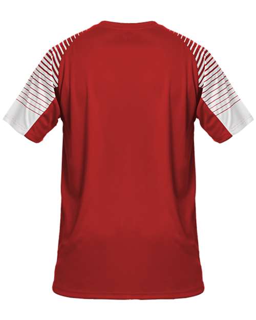 Badger 4210 Lineup T-Shirt #color_Red