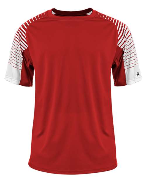 Badger 4210 Lineup T-Shirt #color_Red